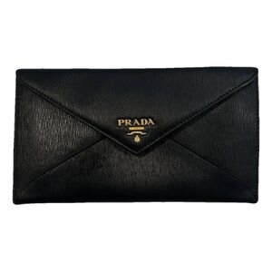 Prada envelope wallet